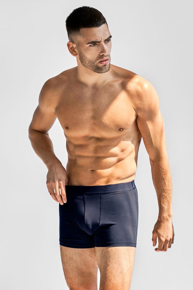 Bread & Boxer 3-Pack Boxer Brief Dark Navy