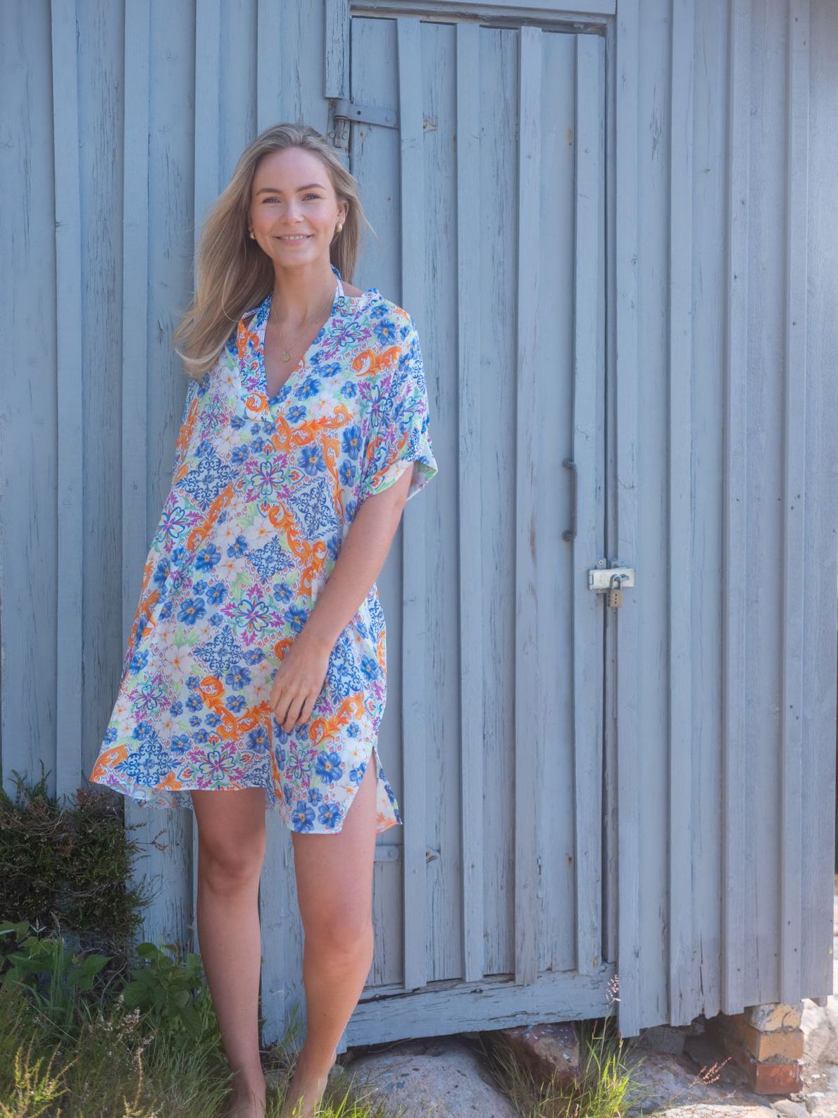 Veronica Short Dress Carmel