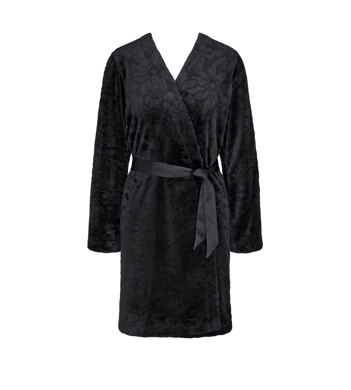 Robes Cozy Robe Black 0004