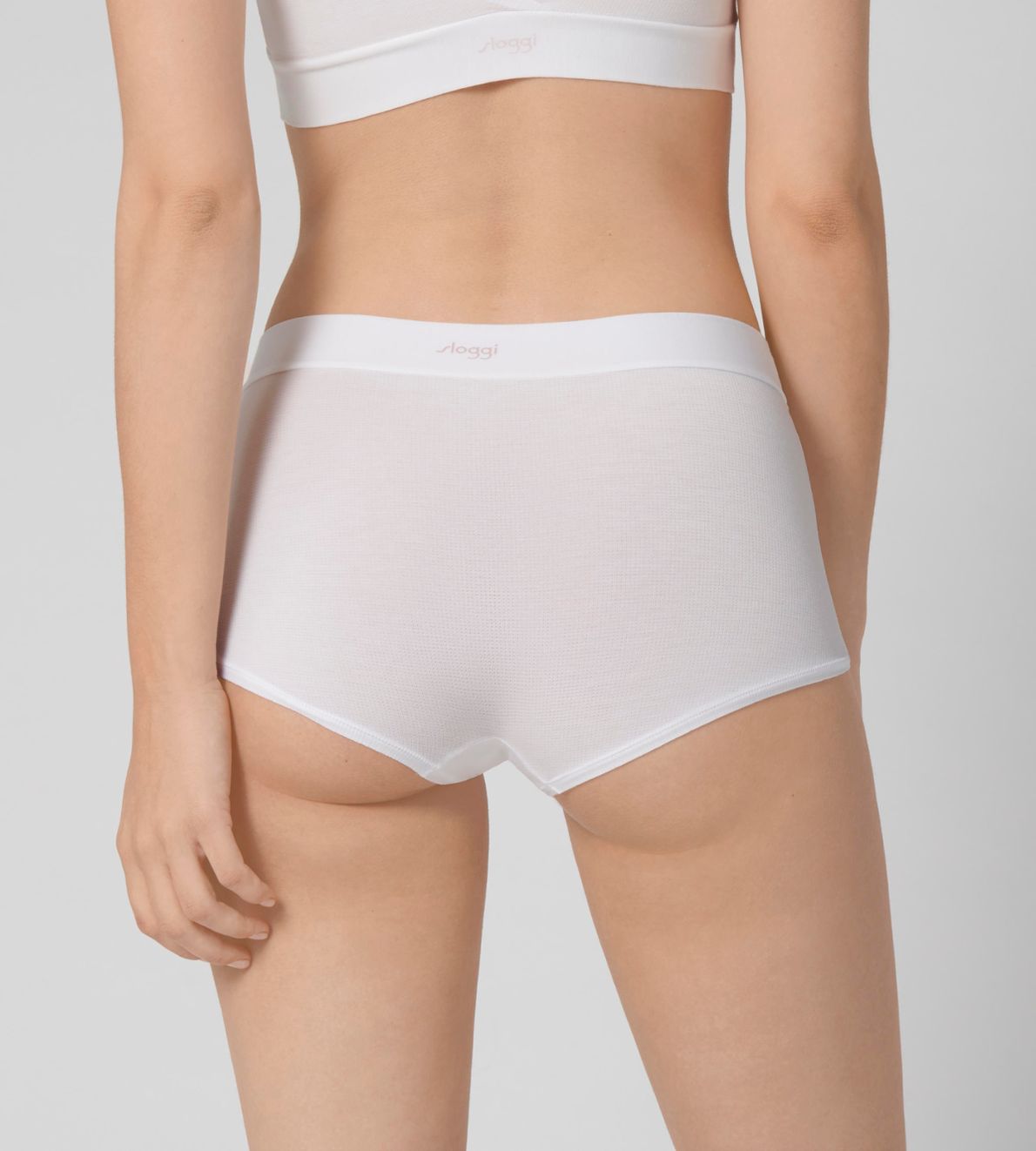 Sloggi Go Allround Boyshorts White 0003