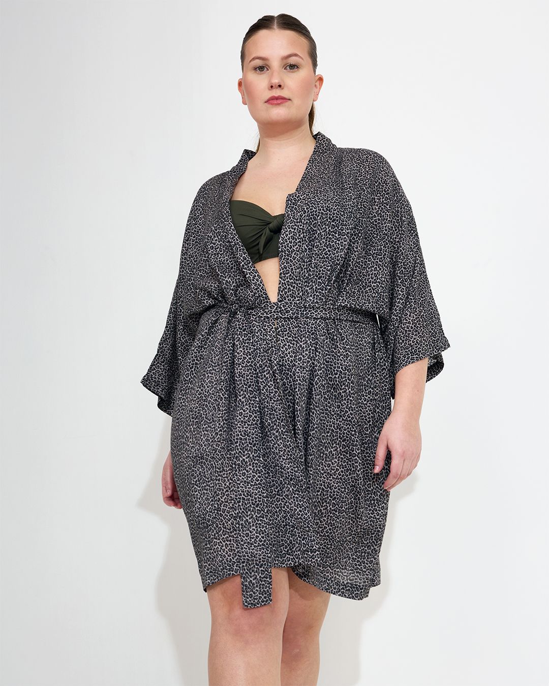 Kimono Short Print Leo