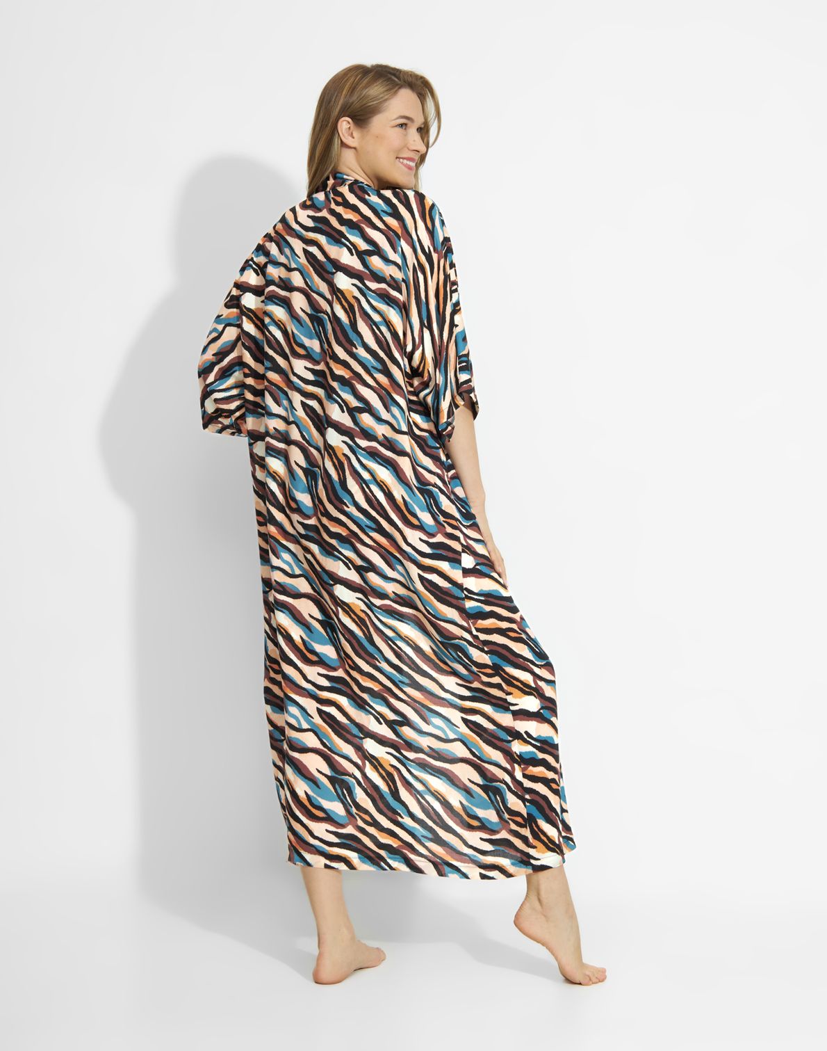 Kimono Long Print Monterey
