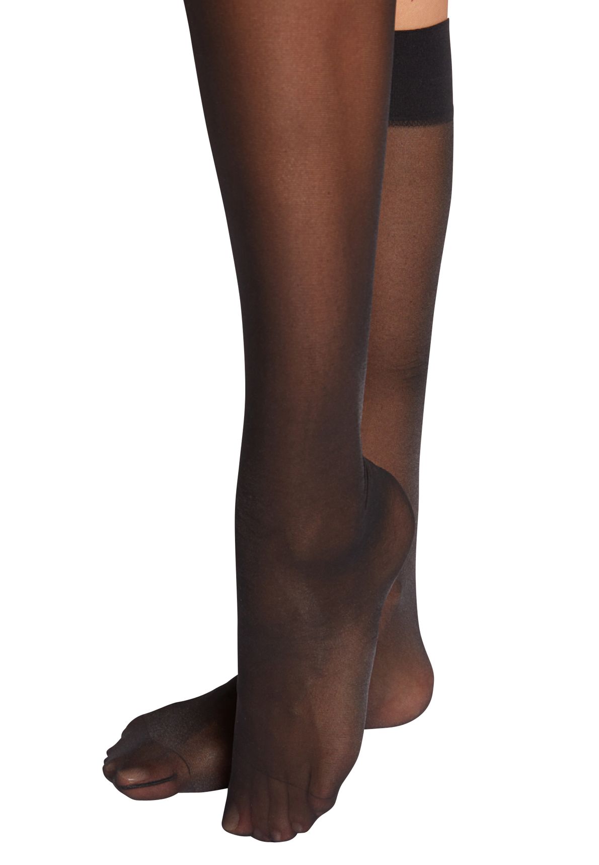 Wolford 31206 Satin Touch 20 Knee-Highs Black