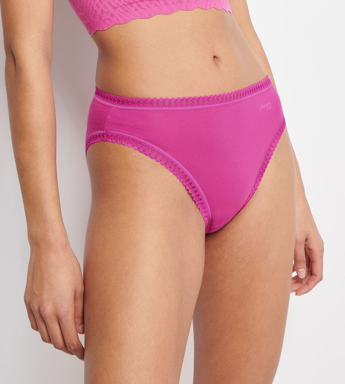 Sloggi Go Crush High Leg C3P Pink-Dark Combination M020