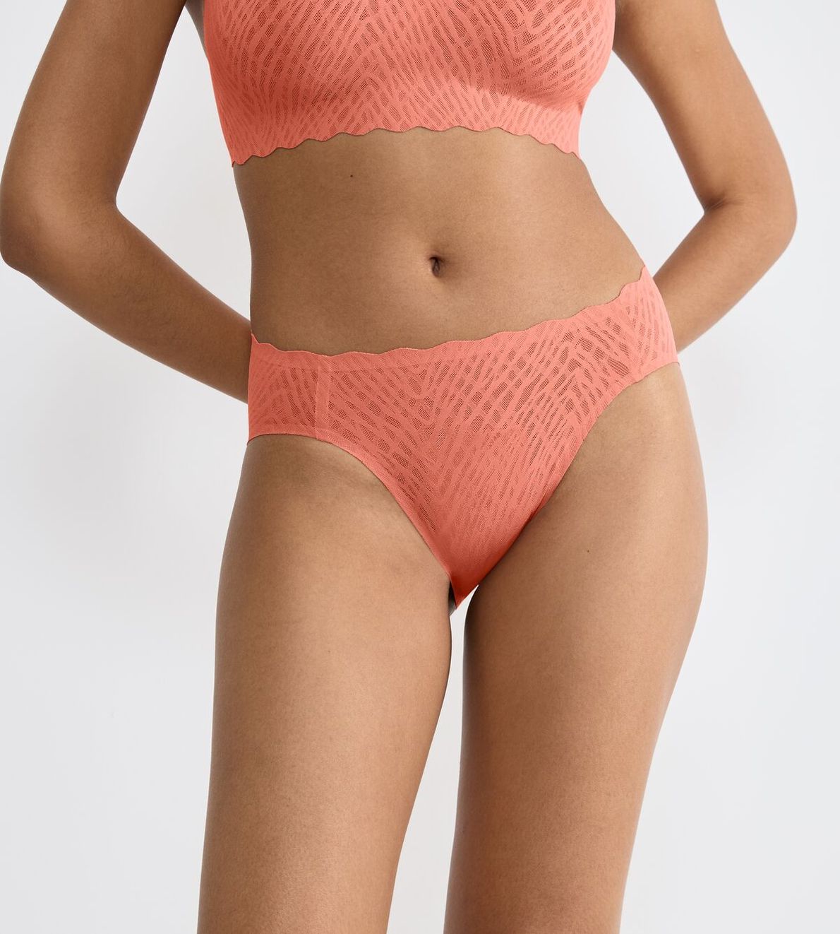 Sloggi Zero Feel Bliss High Leg Lovely Apricot 3173
