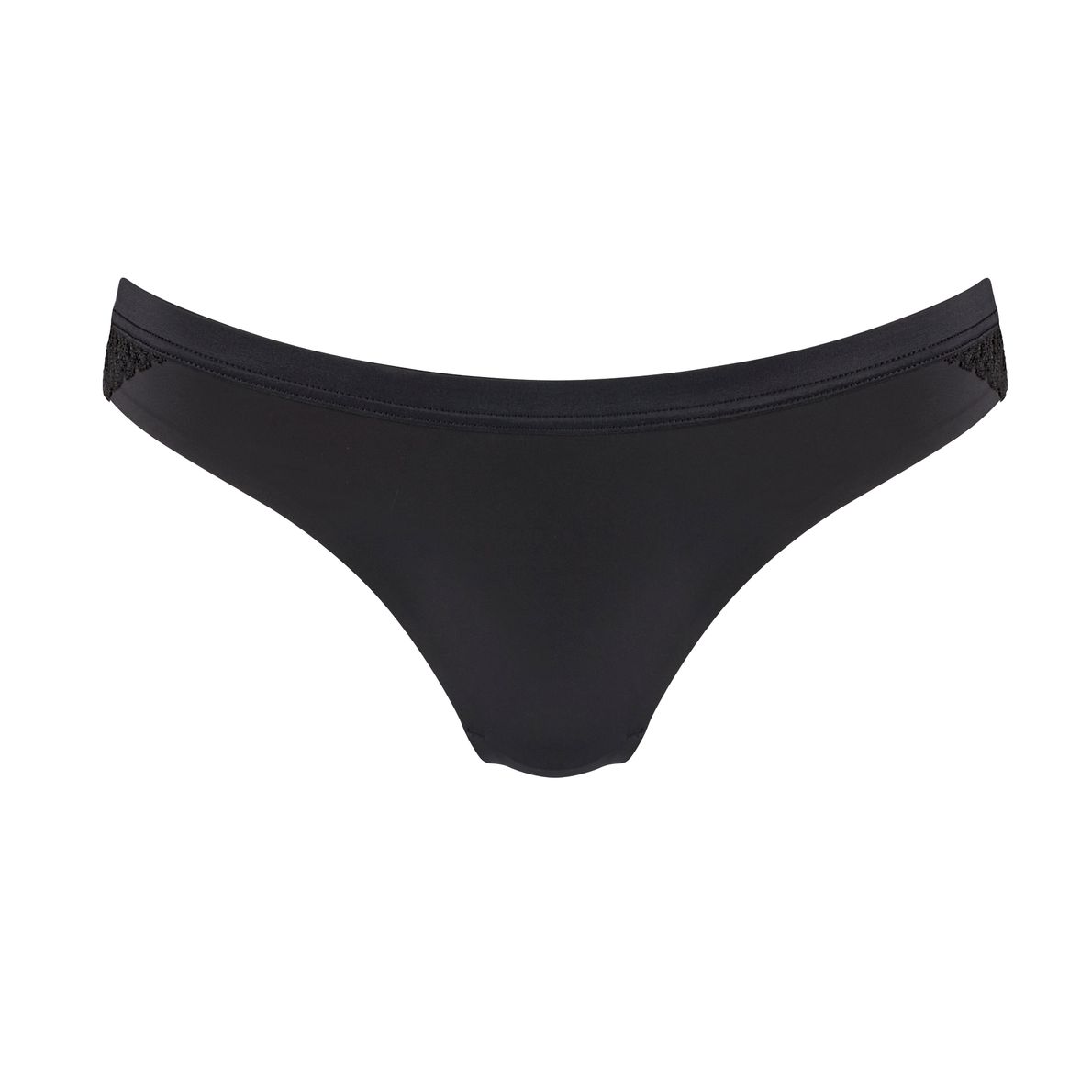 Aura Spotlight High Leg String Black 04