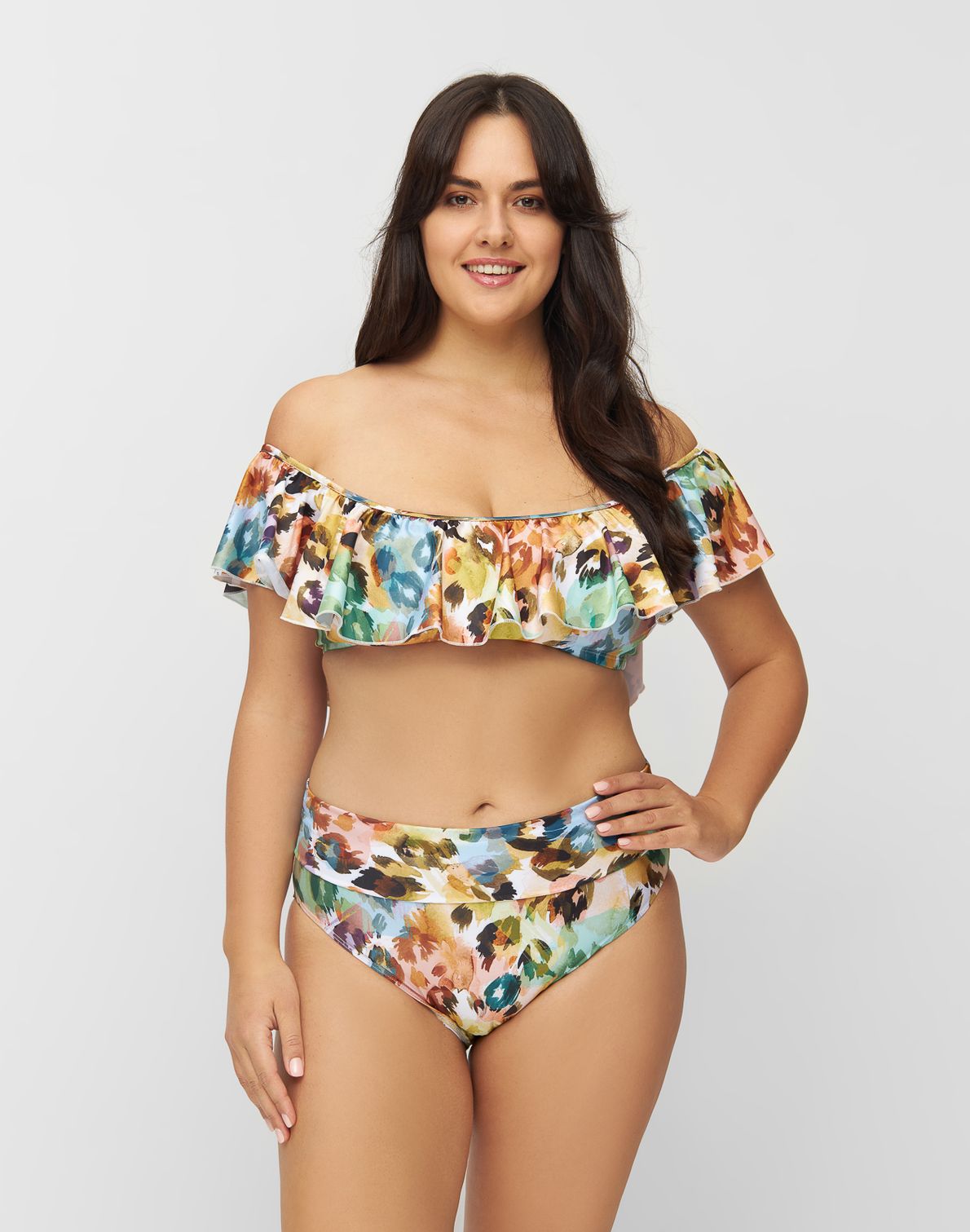 Fold Down Bottoms Mavi Beige