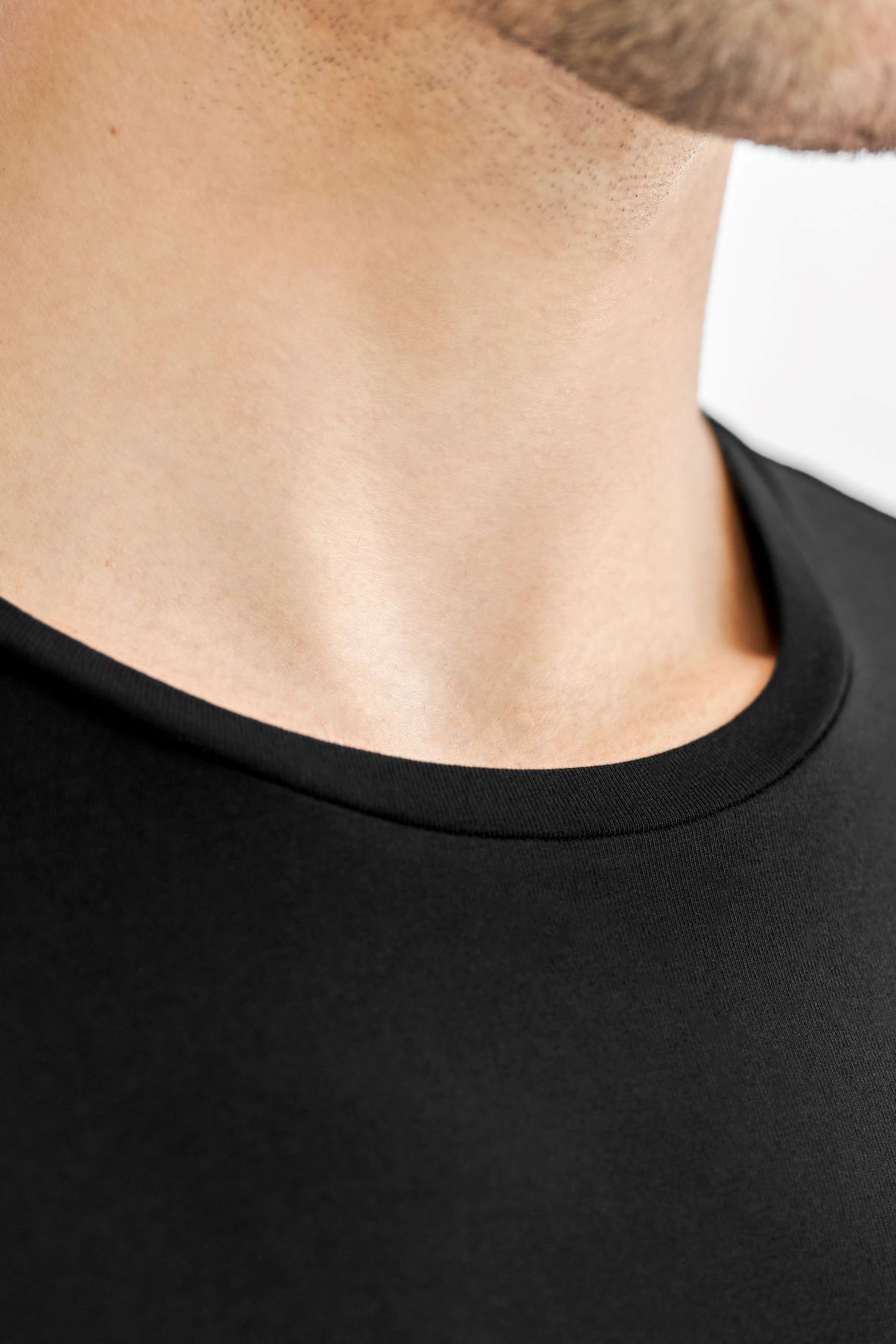 Bread & Boxer 2*Crew-Neck Black