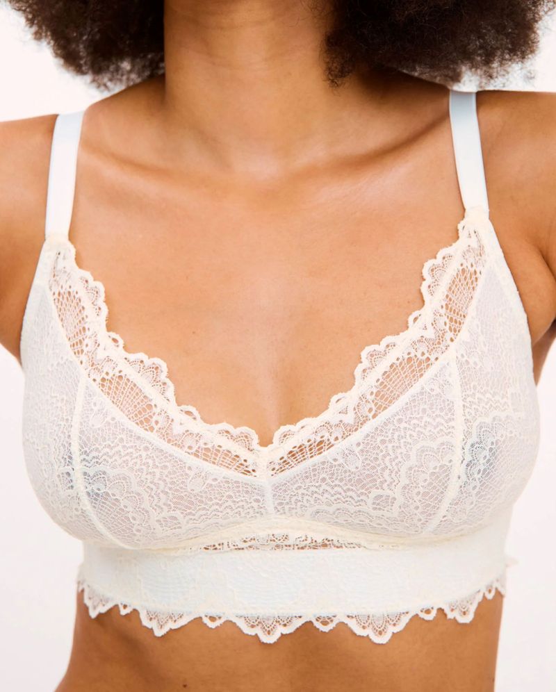 Lace Support+ Bra Cream