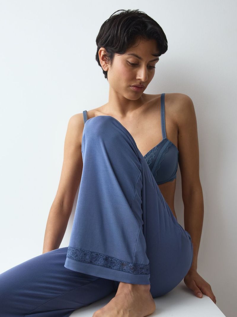 Comfort Allure Trousers Indigo Veil 7873