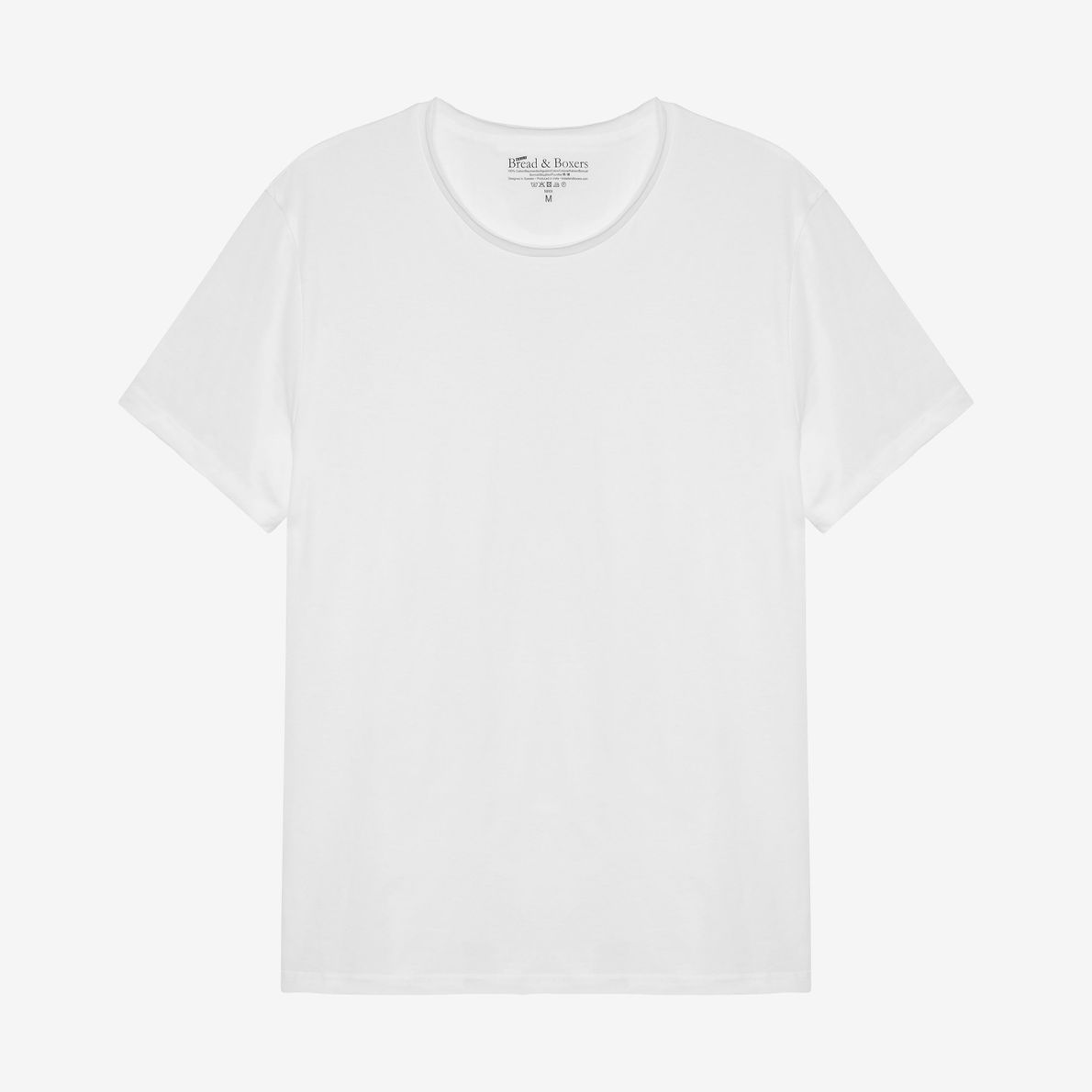 Bread & Boxer Crew-Neck Relaxed White