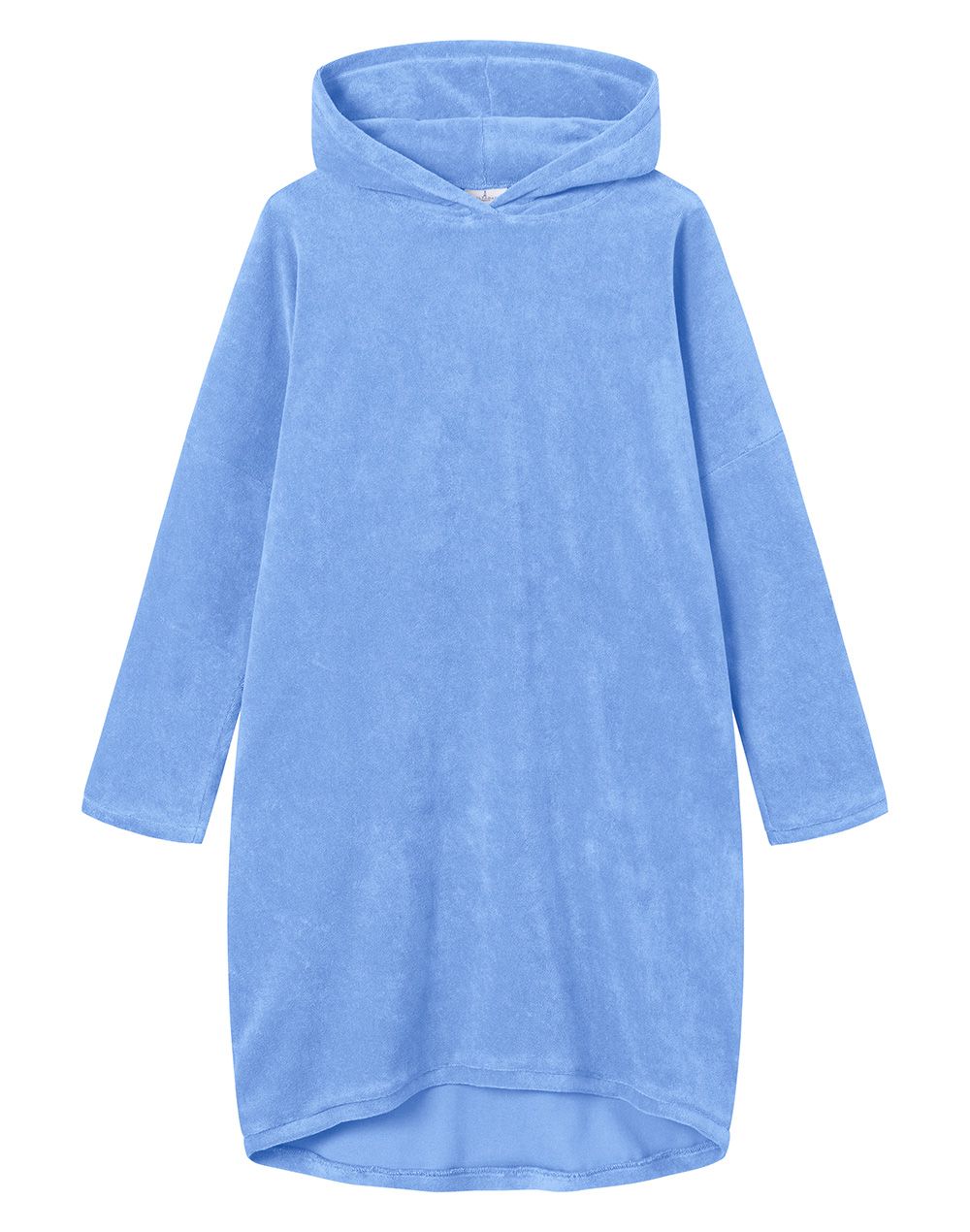 Grace Hoodie Dress Blue
