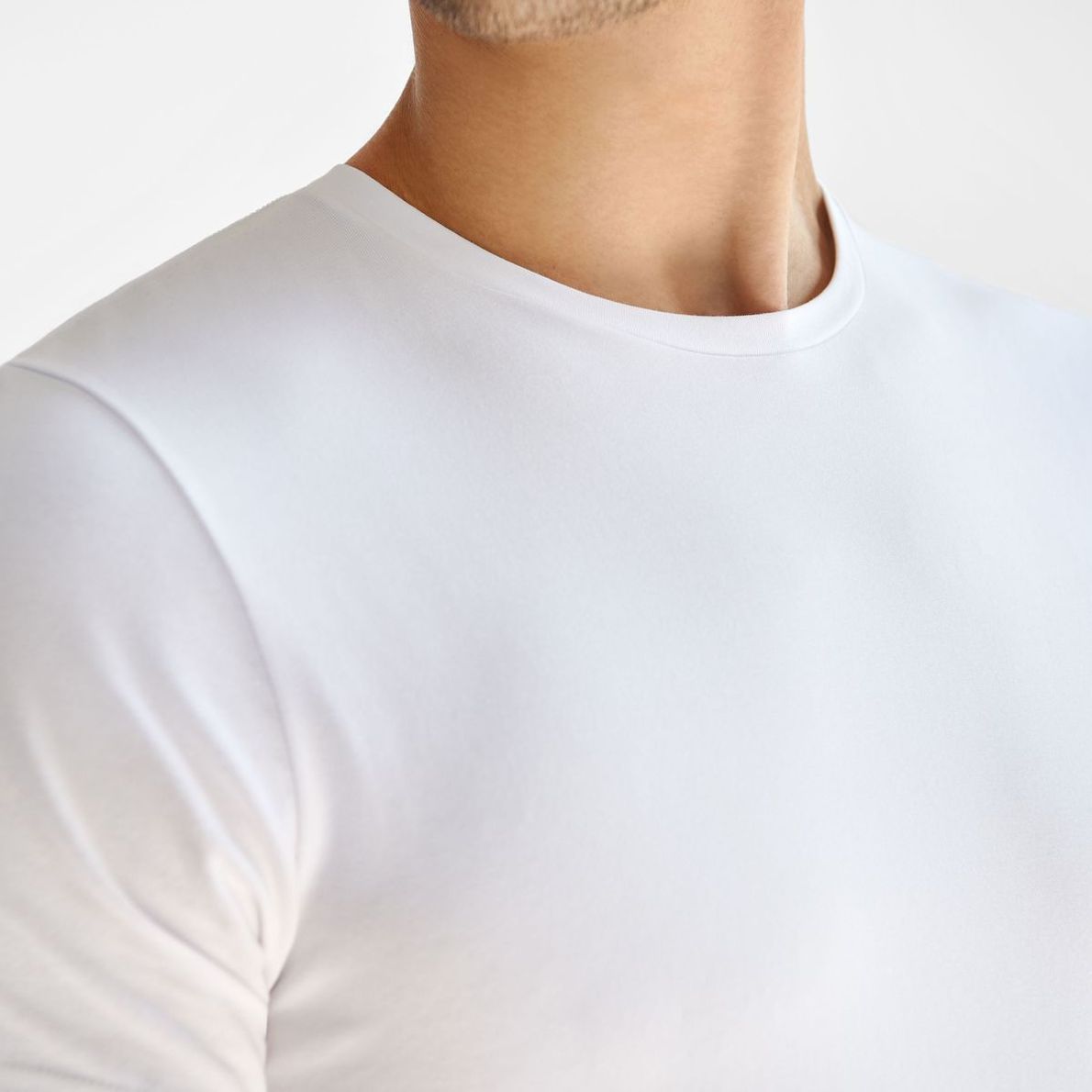 Bread & Boxer Crew-Neck White
