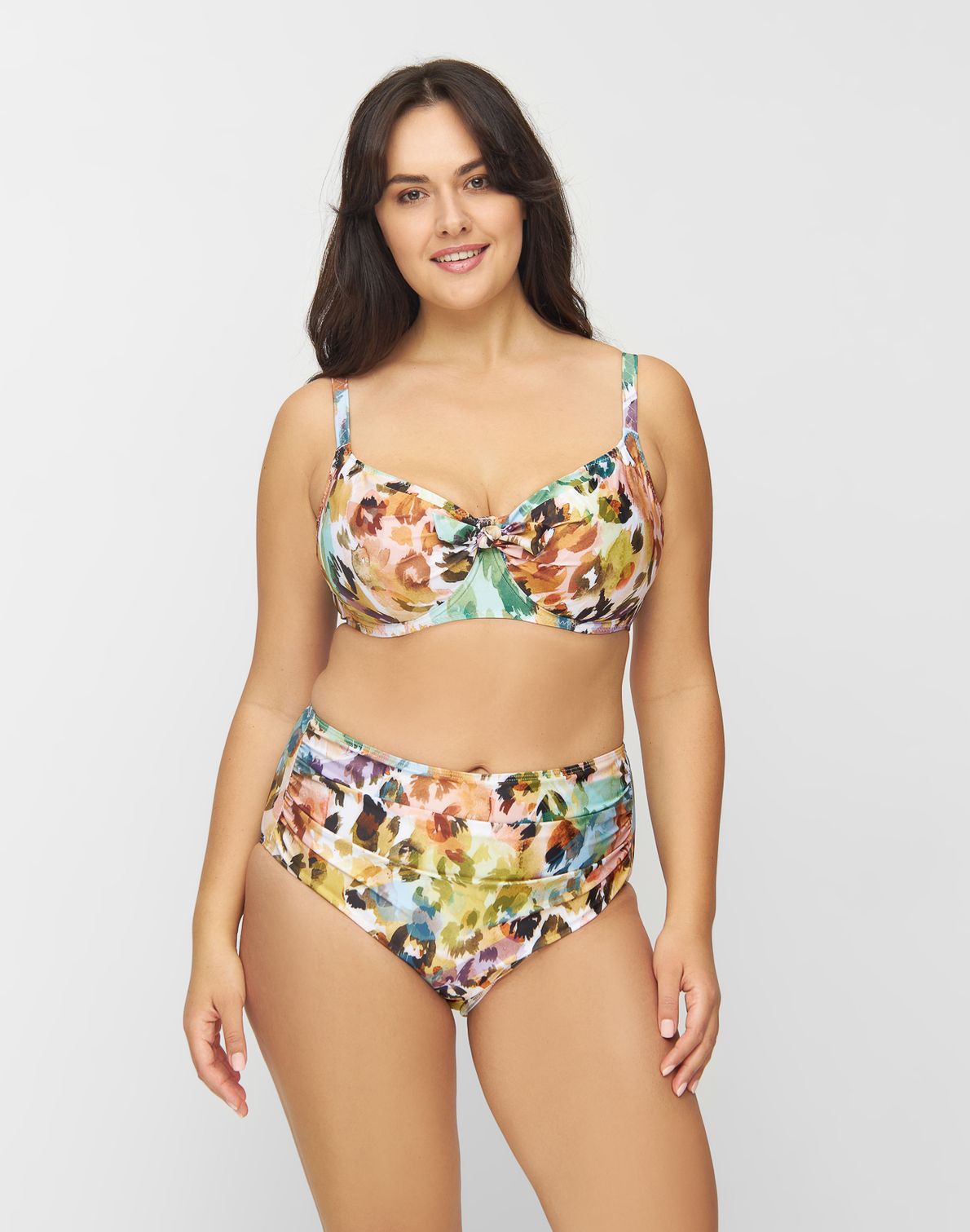 Draped Bikini Bottoms Mavi Beige