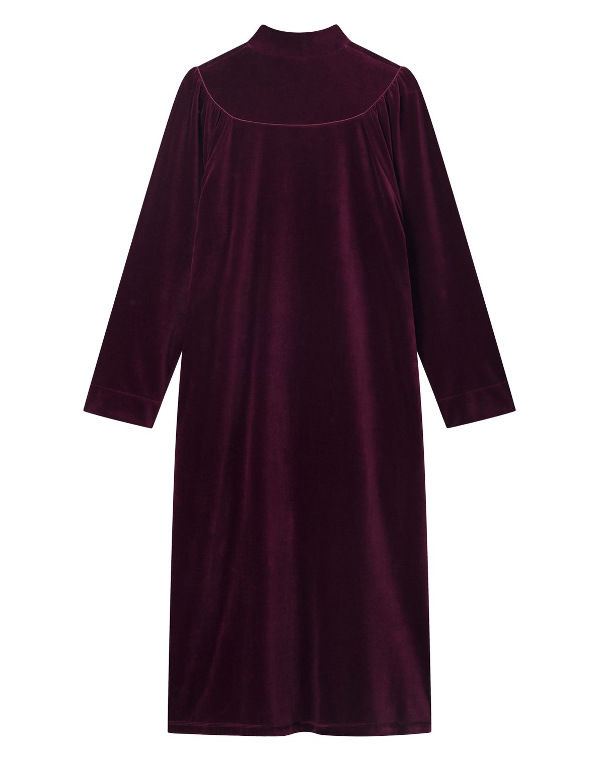 Doris Robe Velour Wine