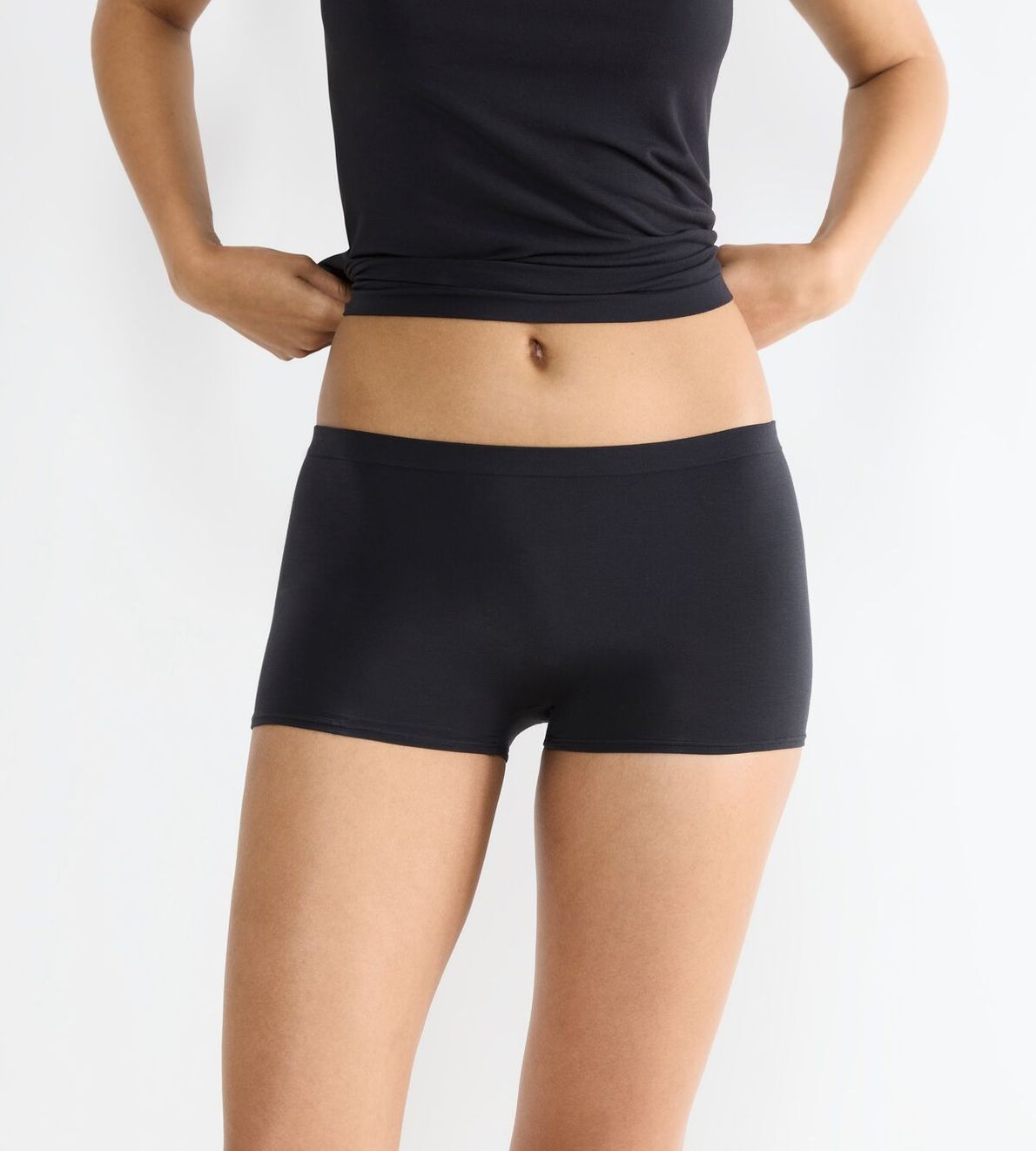 Sloggi Go Sense Short 2P Black 0004