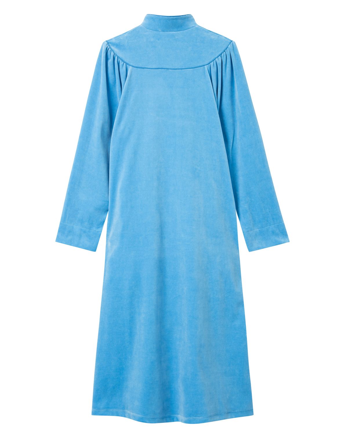 Doris Robe Velour Blue