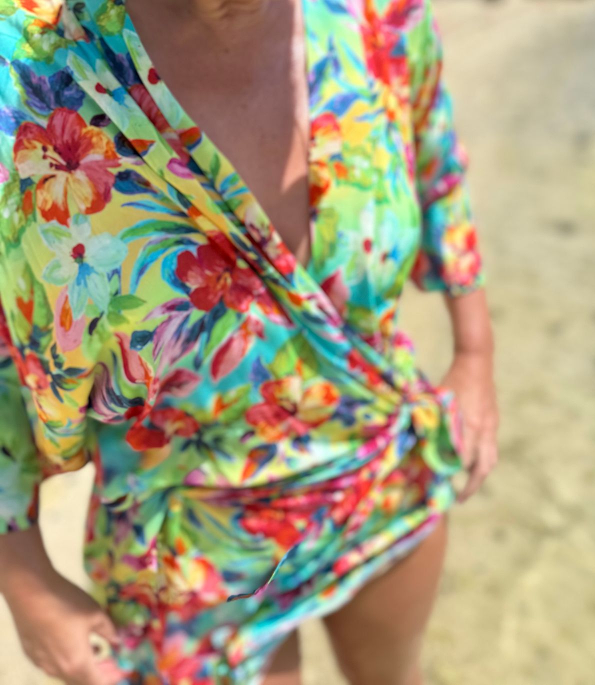 Kimono Short Print Manila