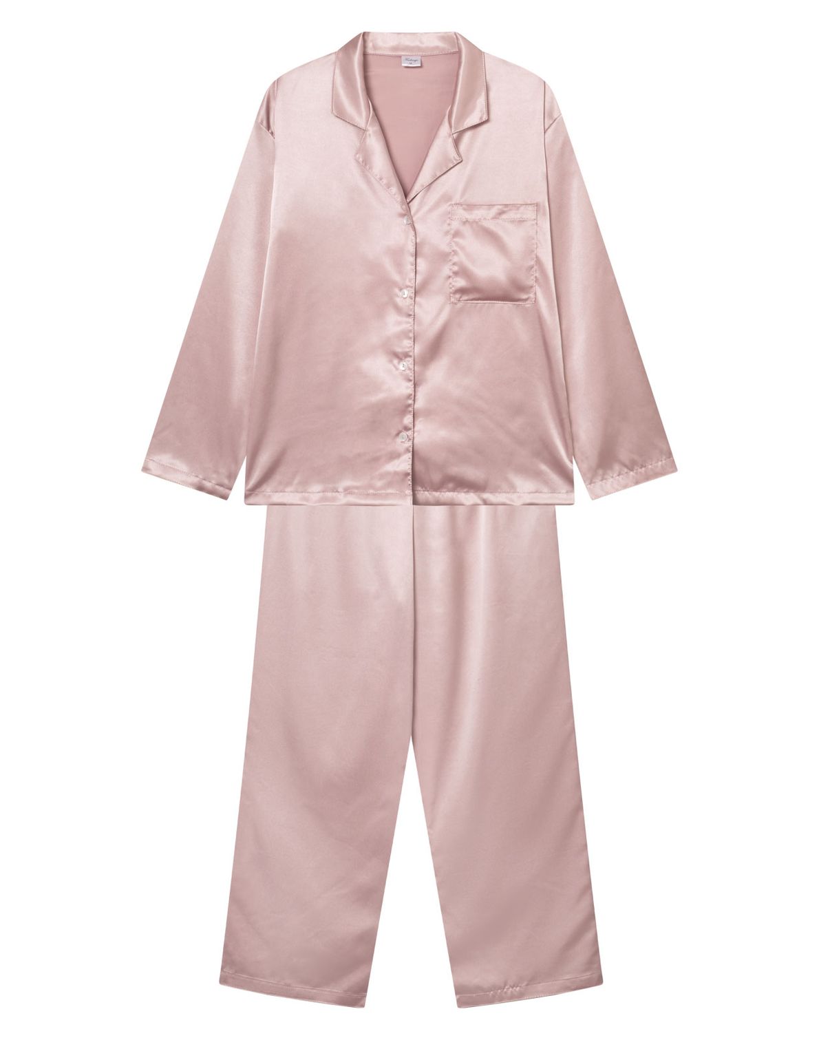 Julie Satin Pyjamas Dusty Pink