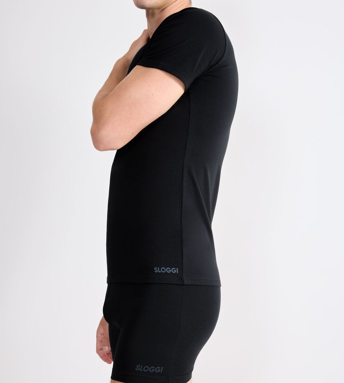 Sloggi Men Go Abc 2.0 O-Neck 2P Black