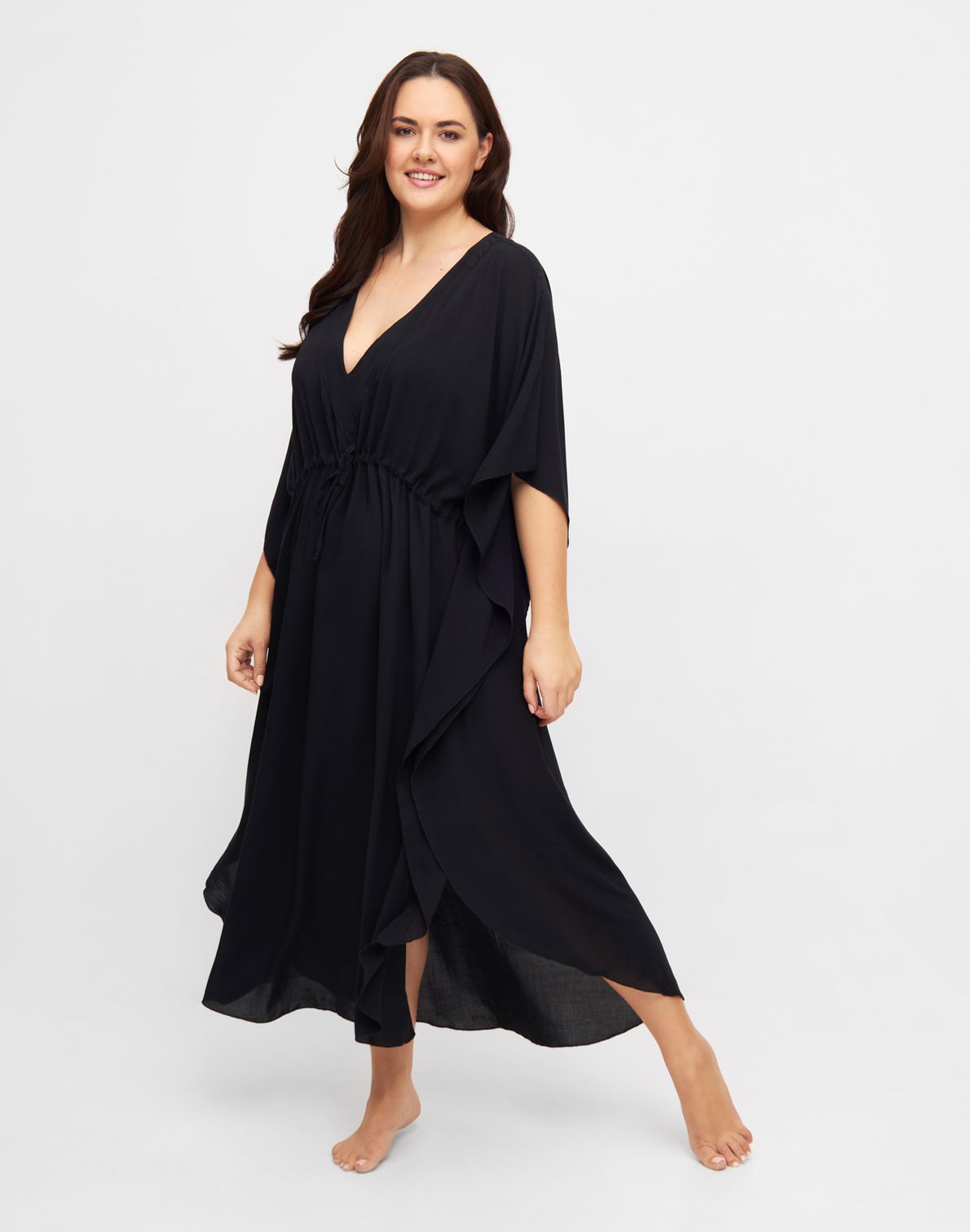 Tunika Ellen Long Plain Black