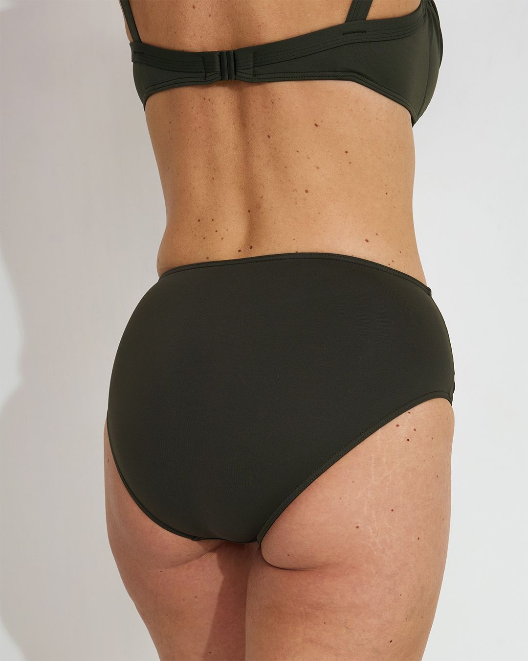 Draped Bikini Bottoms Avocado