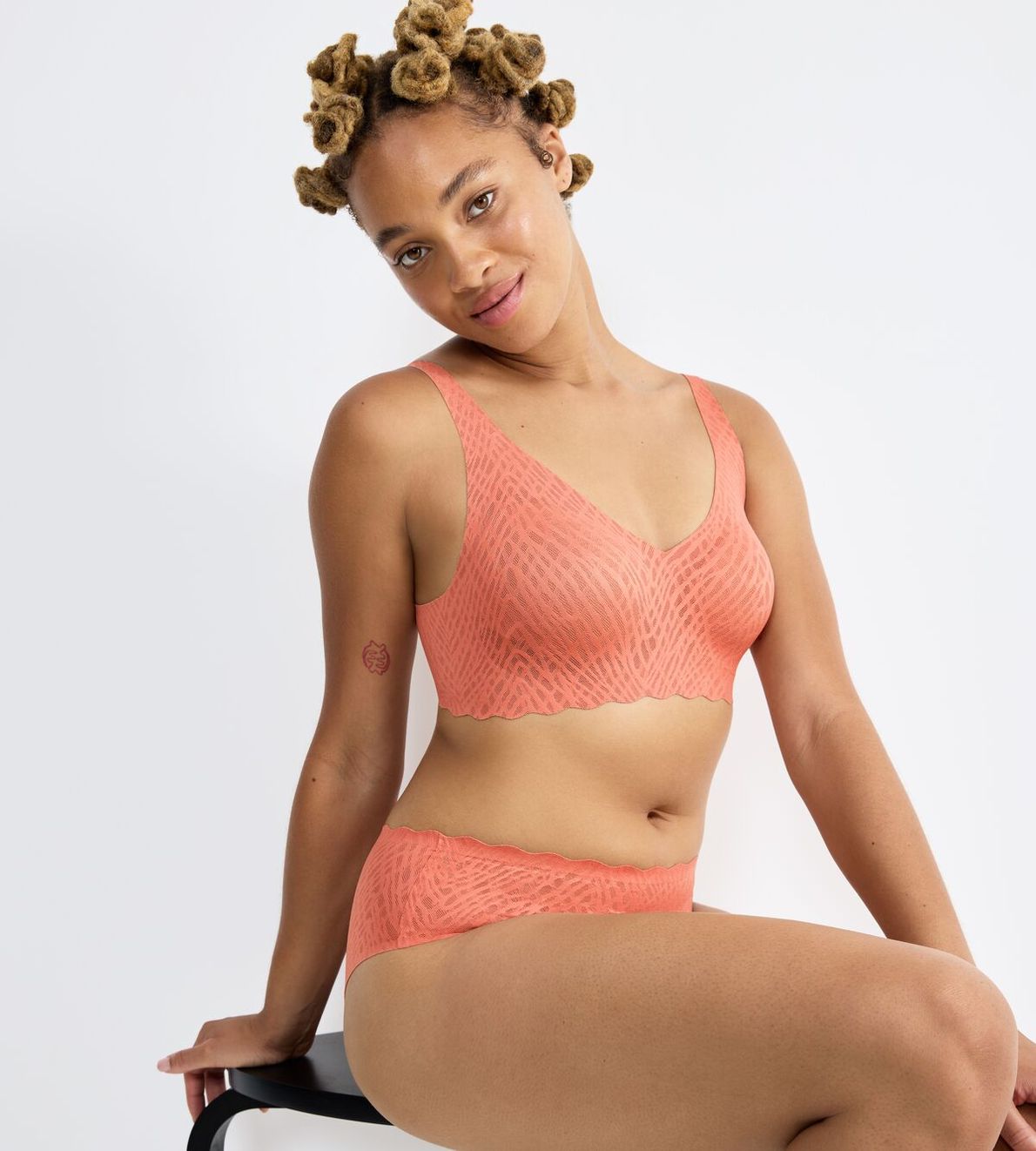 Sloggi Zero Feel Bliss Soft Bra Lovely Apricot 3173