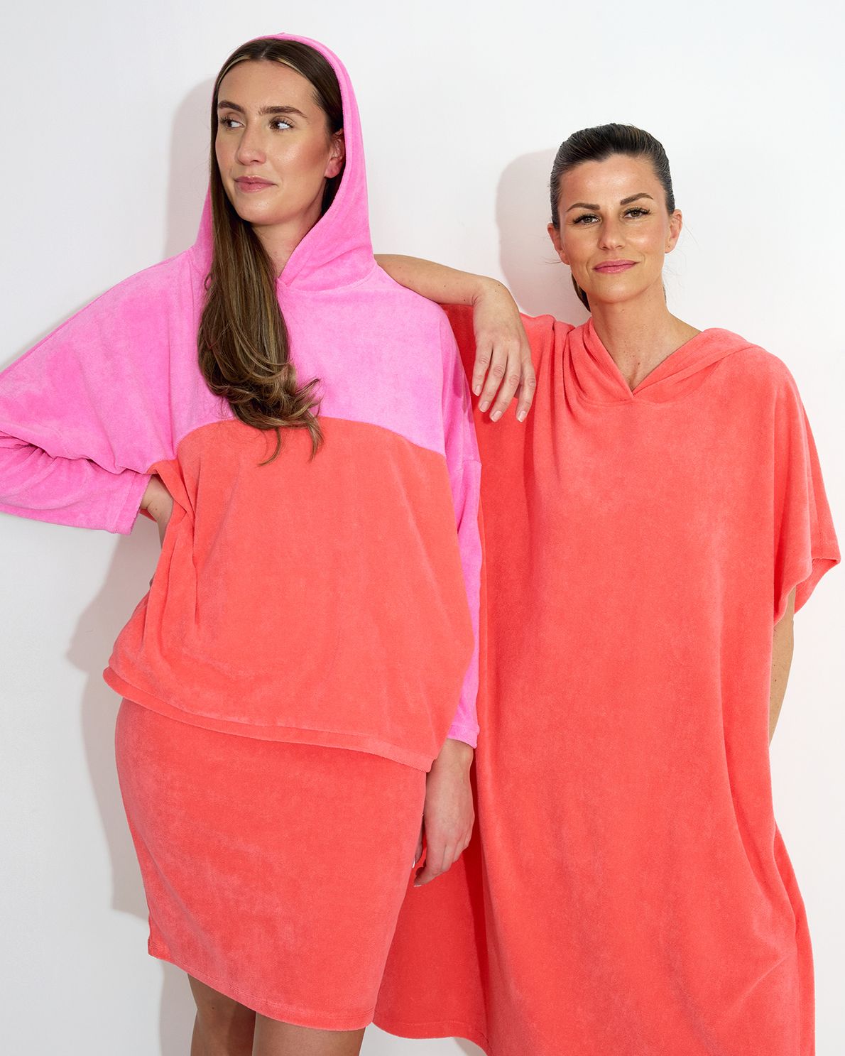 Poncho Coral