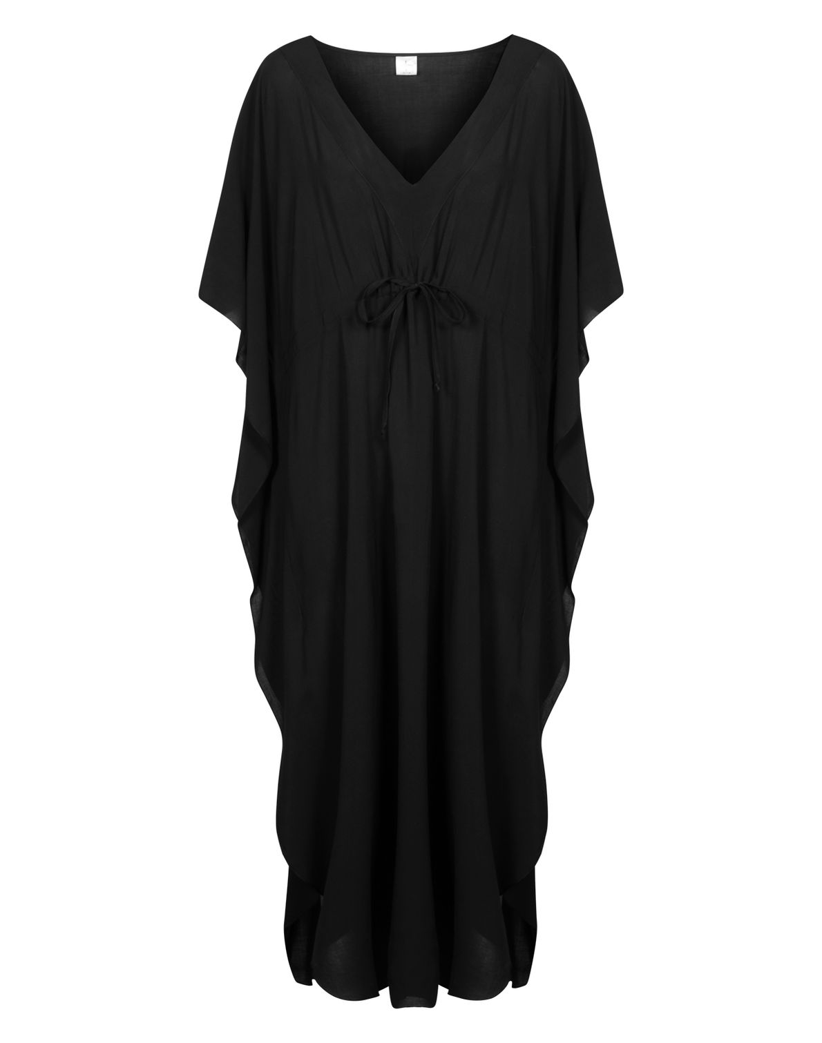 Tunika Ellen Long Plain Black