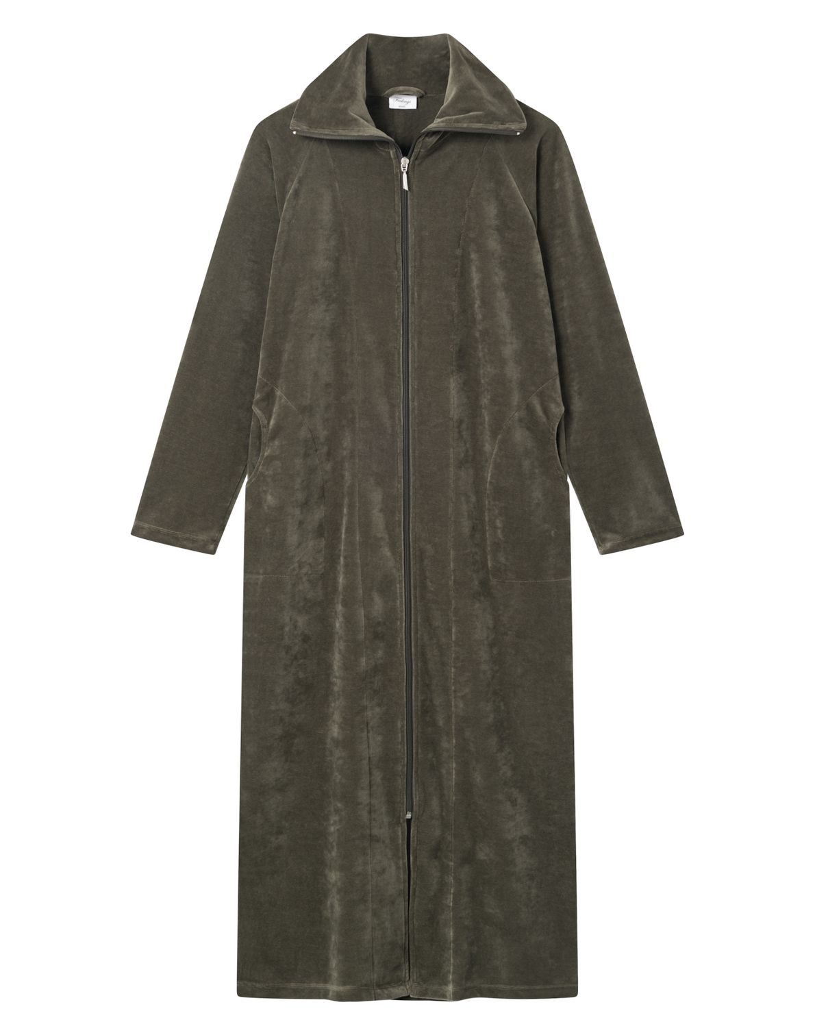 Rosita Robe Velour Olive