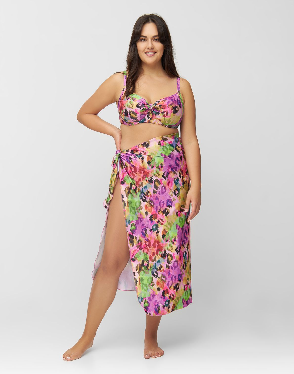 Pareo Long Mavi Pink