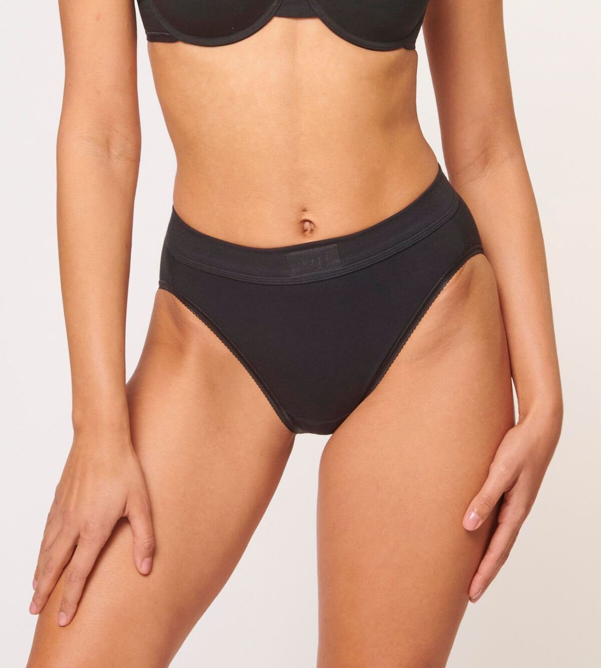 Sloggi Double Comfort T Tai Black 0004