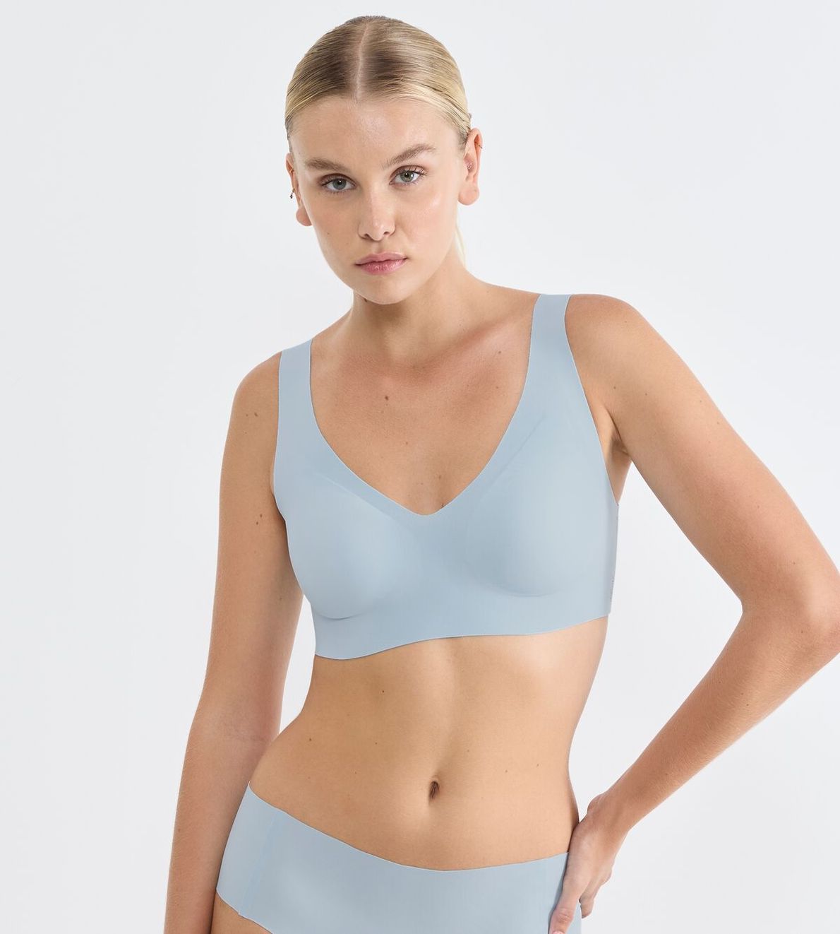 Sloggi Zero Feel 2.0 Bralette Light Blue 00Ky