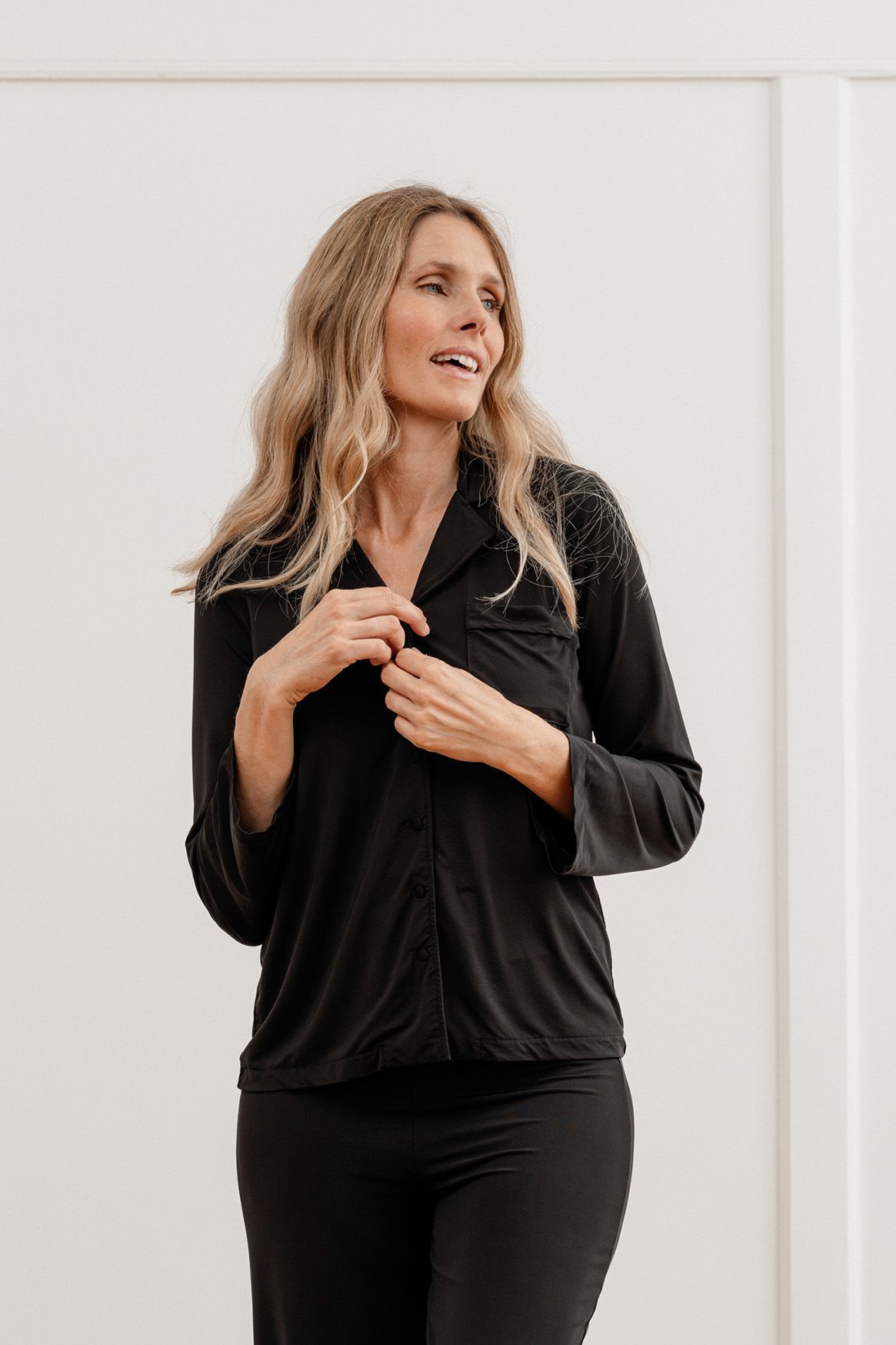 22-08-006 Christine Jacket Black Onyx