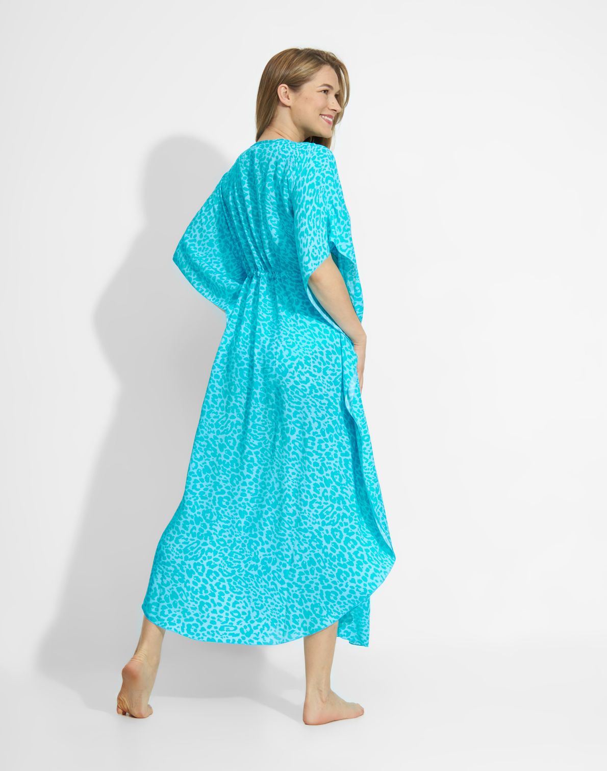Tunika Ellen Long Print Palm Beach