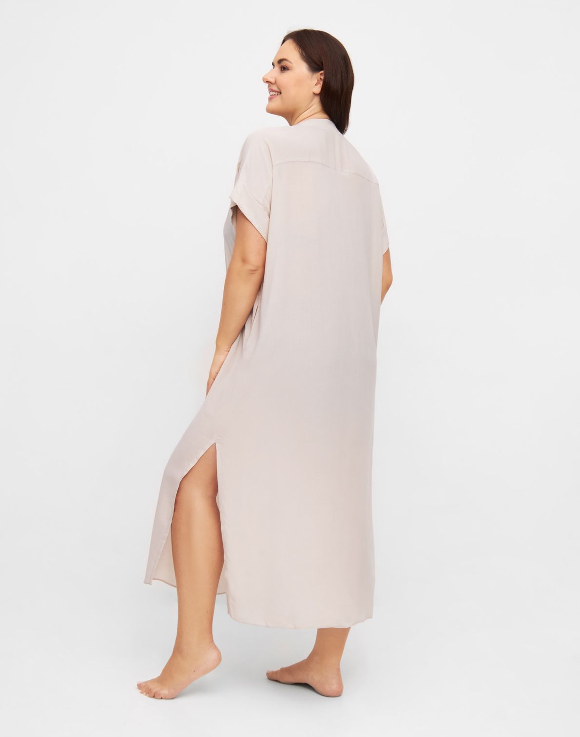 Veronica Long Dress Beige