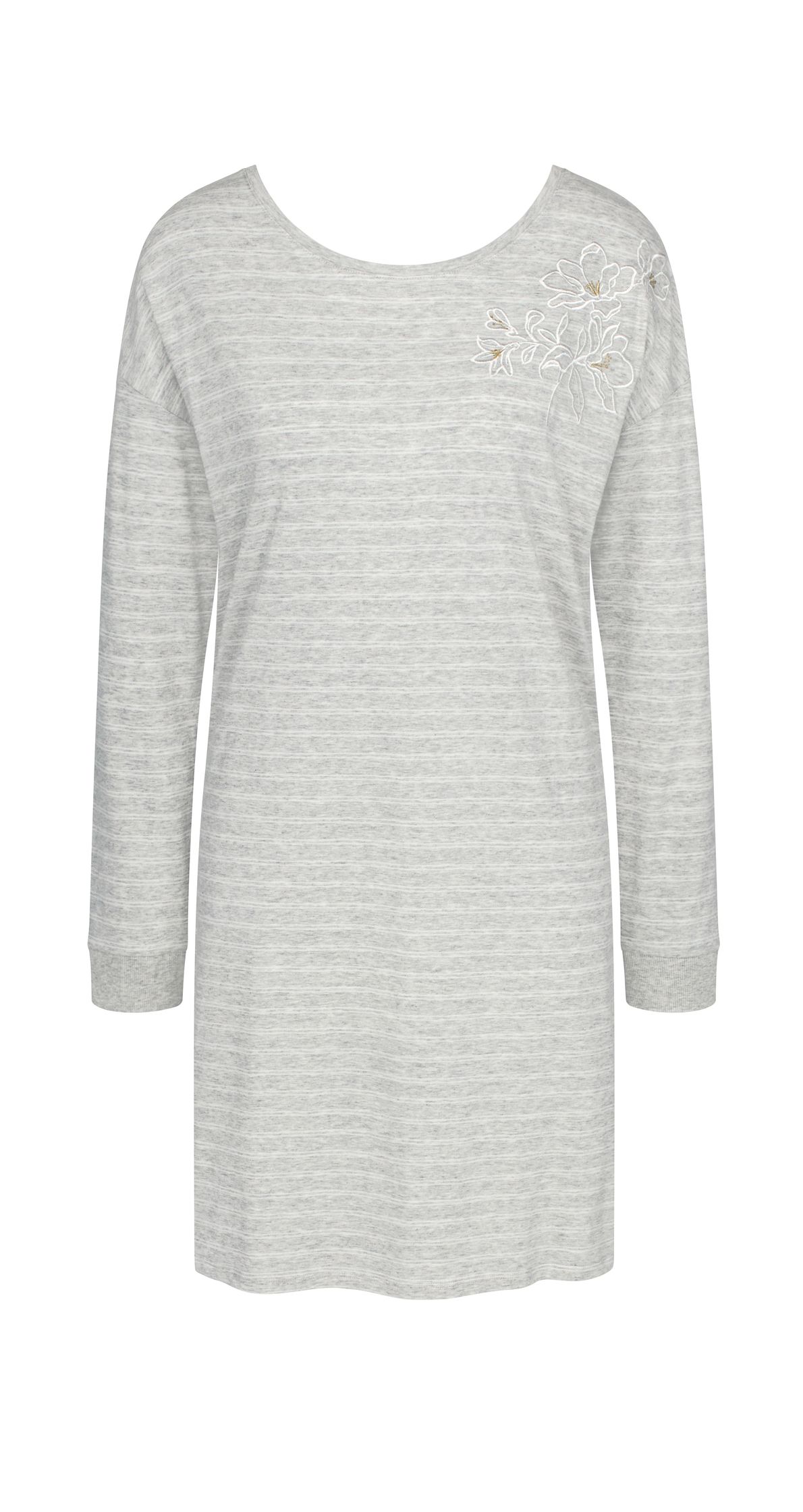 Nightdresses Ndk Lsl Medium Grey Melange M033