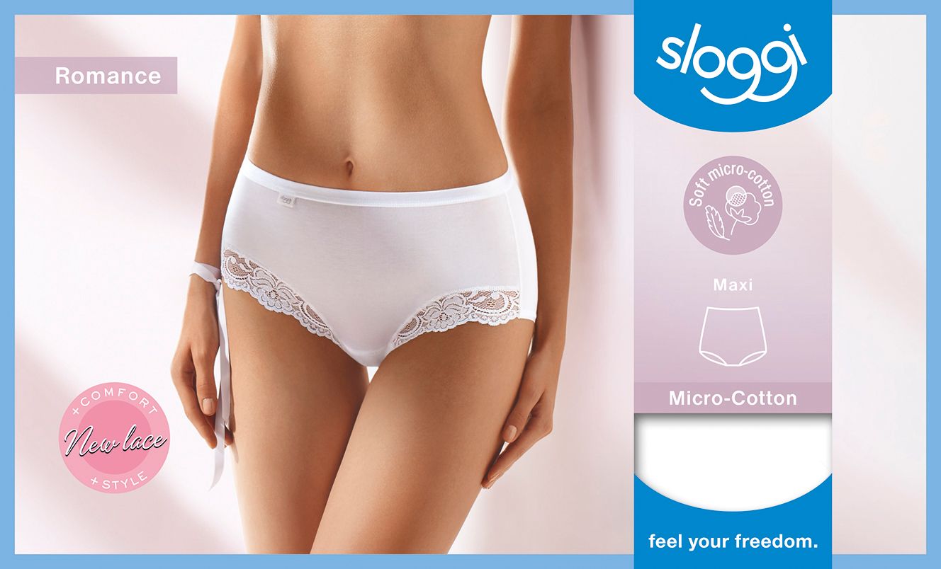 Sloggi Romance Maxi White 03
