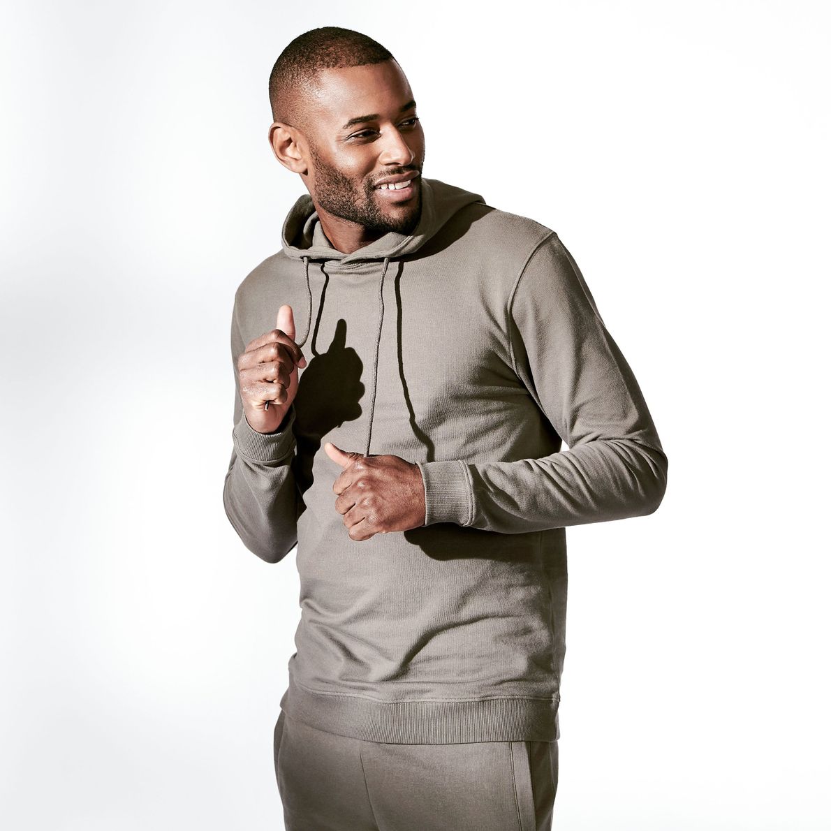 Bread & Boxer Hoodie Mole Grey