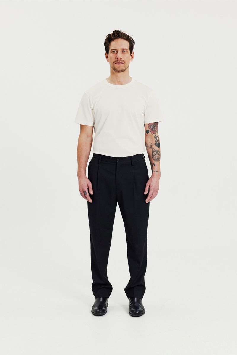 Bread & Boxer Crew-Neck Pima Ivory White