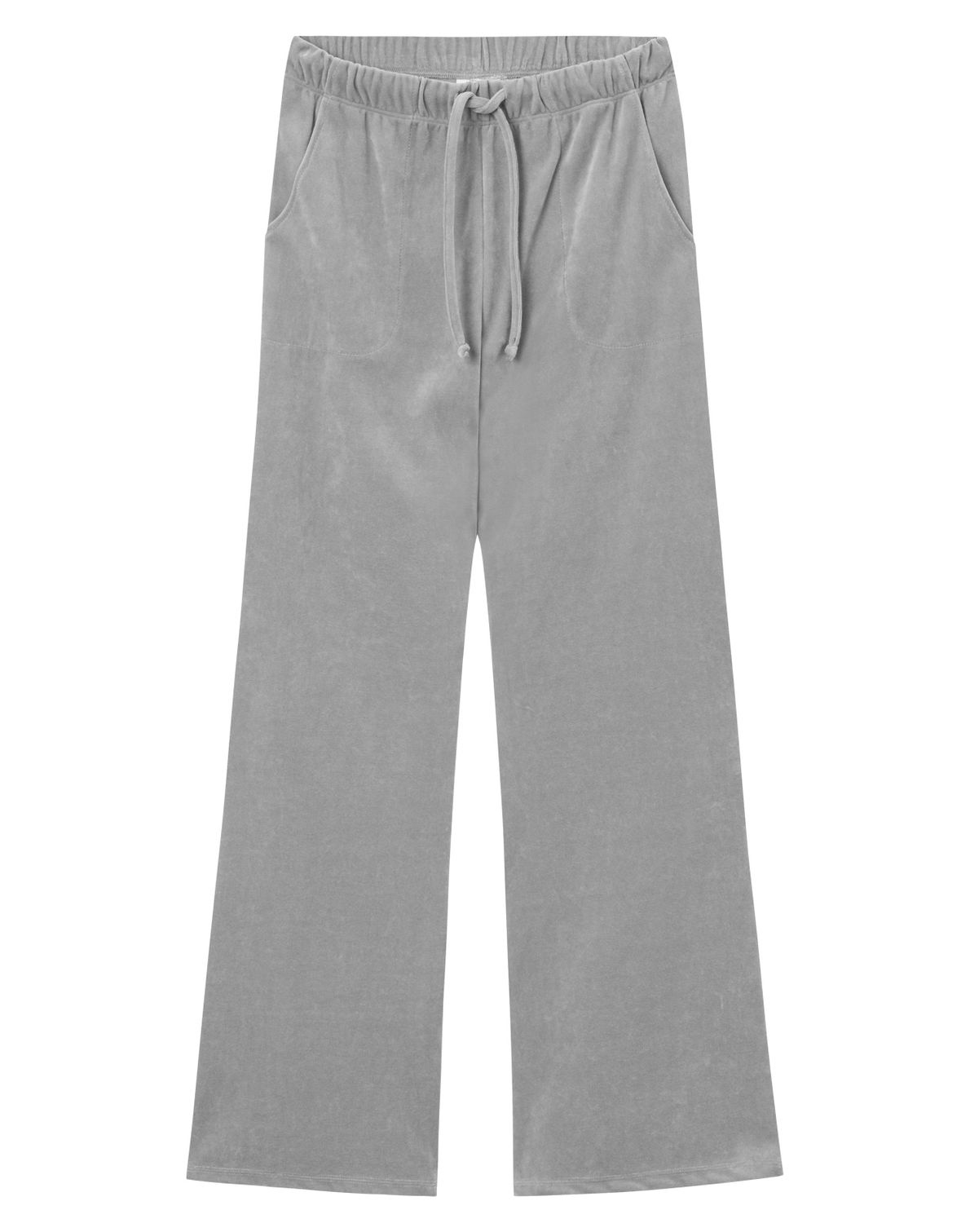 Kim Trousers Velour Grey