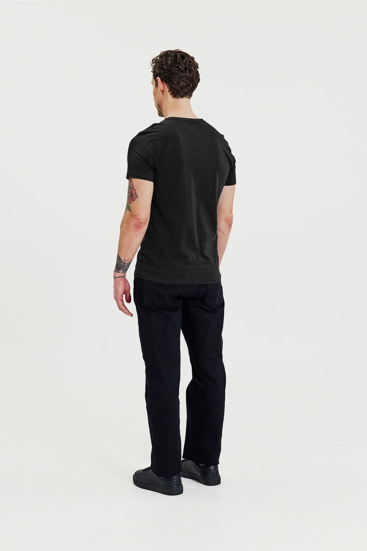 Bread & Boxer 2*Crew-Neck Black