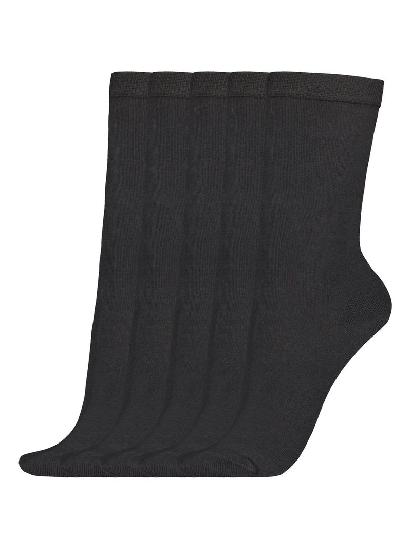 Vogue 95278 Cotton Basic Sock Black 1210