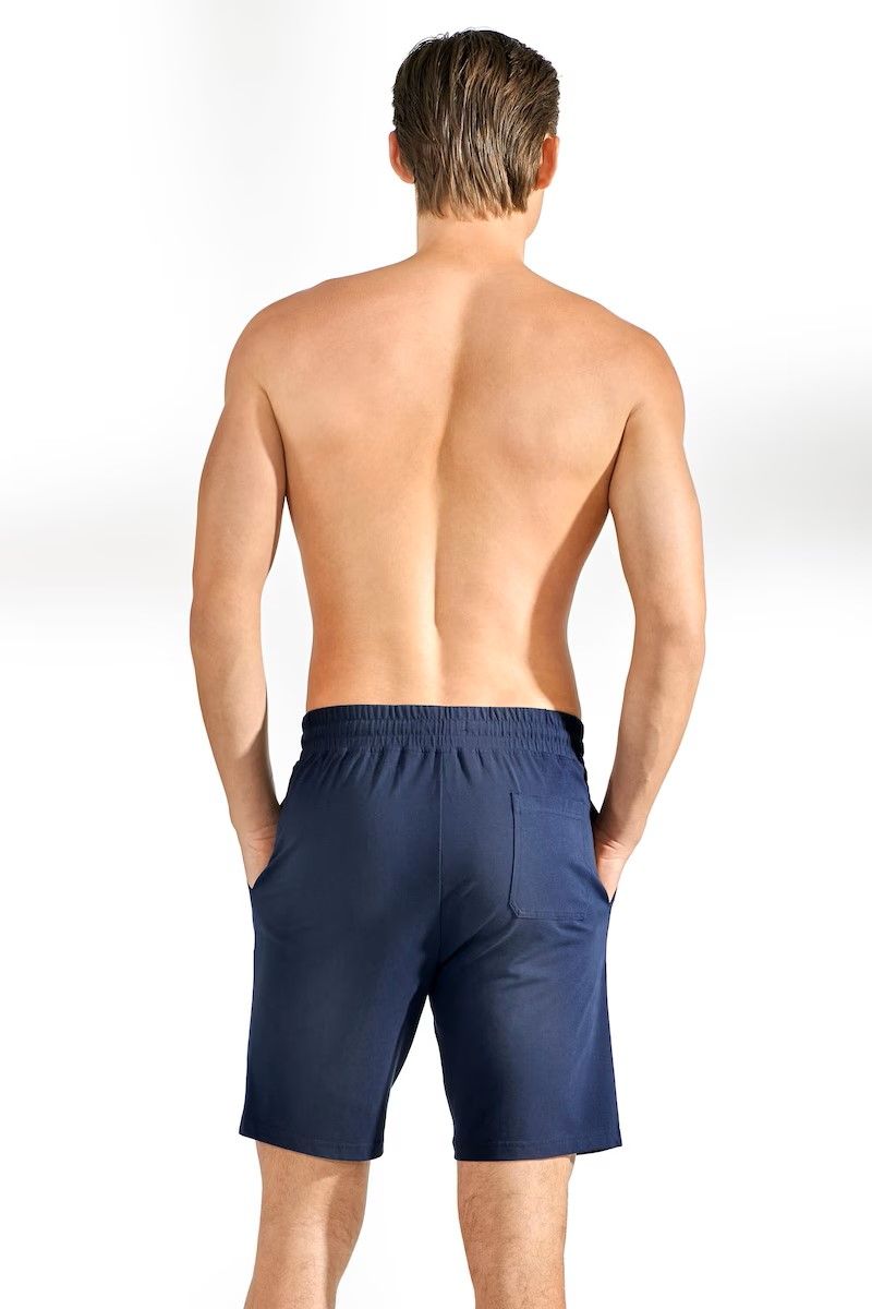 Bread & Boxer Pyjama Short Dark Navy
