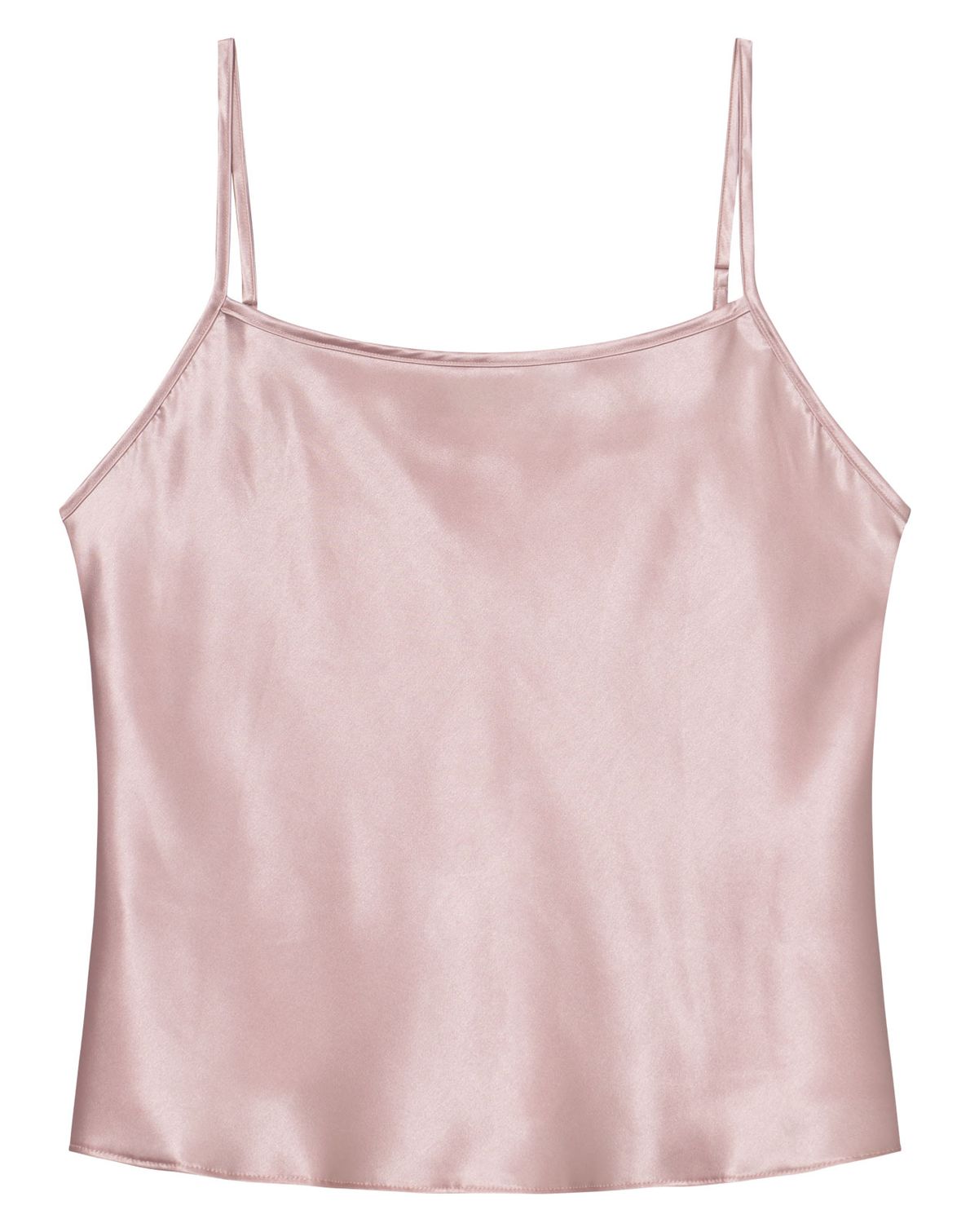 Julie Satin Tank Dusty Pink