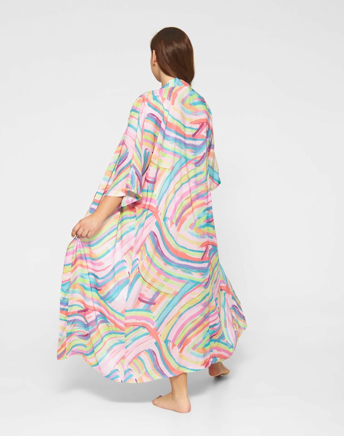 Kimono Long Print Palm Springs