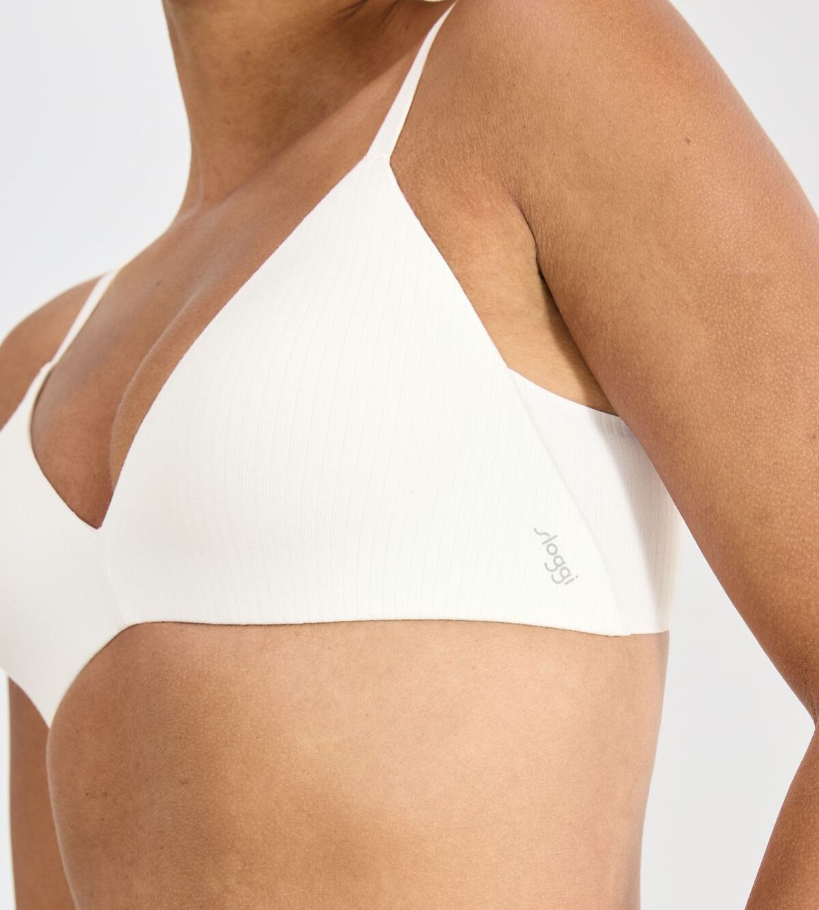 Sloggi Zero Feel Pure The Up Push Up Silk White 00Gz