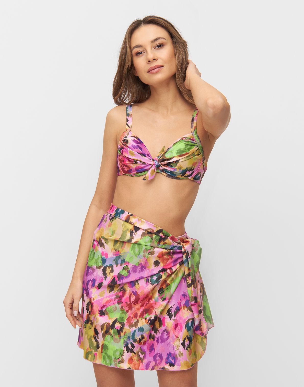 Pareo Short Mavi Pink