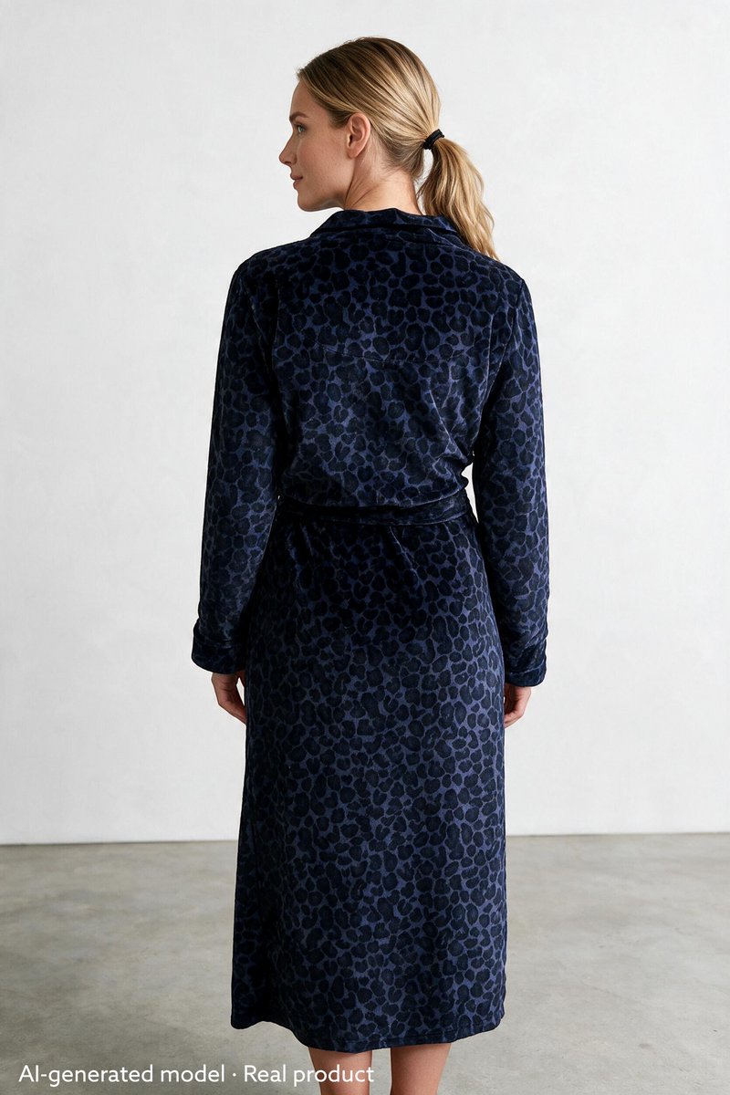 Stockholm Robe Velour Savannah