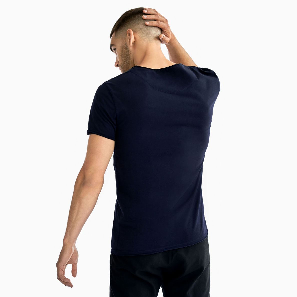 Bread & Boxer Crew-Neck Relaxed Dark Navy